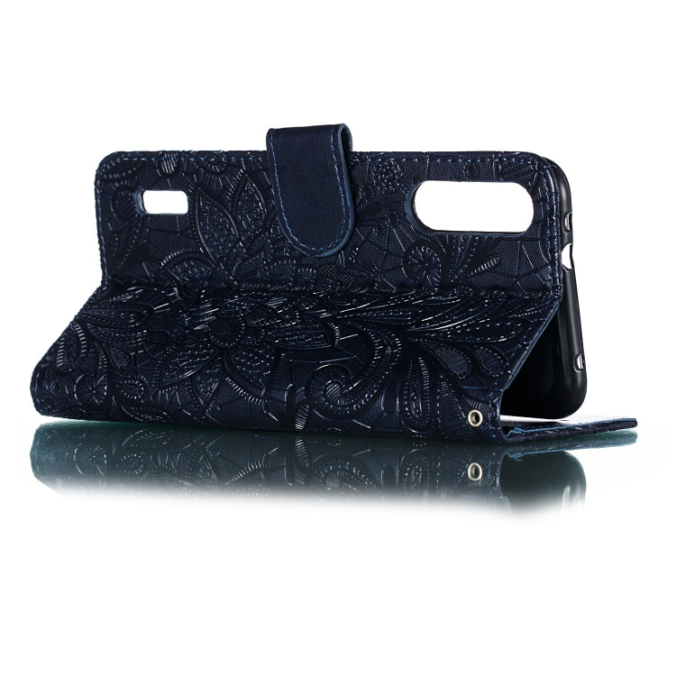 Lace Flower Horizontal Flip Leather Case with Holder & Card Slots & Wallet for Xiaomi CC9E