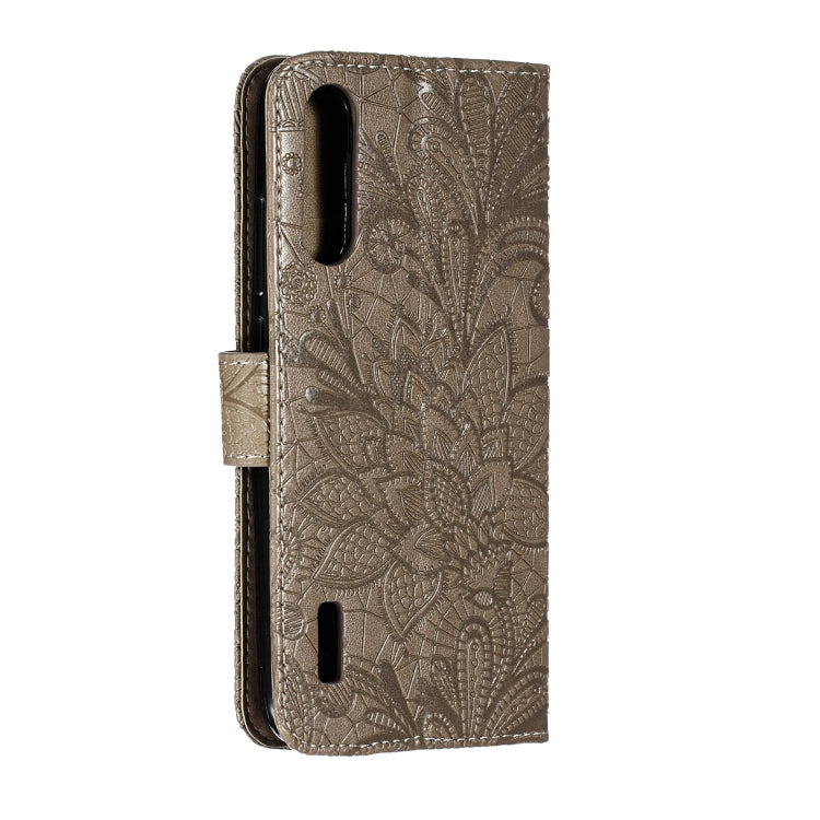 Lace Flower Horizontal Flip Leather Case with Holder & Card Slots & Wallet for Xiaomi CC9E