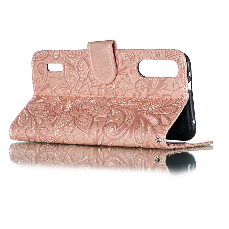 Lace Flower Horizontal Flip Leather Case with Holder & Card Slots & Wallet for Xiaomi CC9E