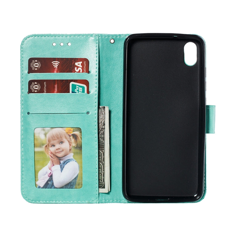 Lace Flower Horizontal Flip Leather Case with Holder & Card Slots & Wallet for Xiaomi Redmi 7A