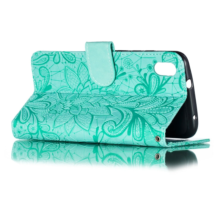 Lace Flower Horizontal Flip Leather Case with Holder & Card Slots & Wallet for Xiaomi Redmi 7A