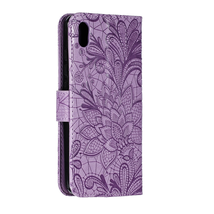 Lace Flower Horizontal Flip Leather Case with Holder & Card Slots & Wallet for Xiaomi Redmi 7A