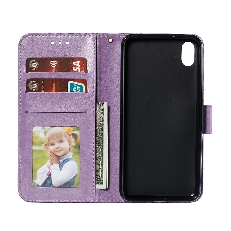 Lace Flower Horizontal Flip Leather Case with Holder & Card Slots & Wallet for Xiaomi Redmi 7A