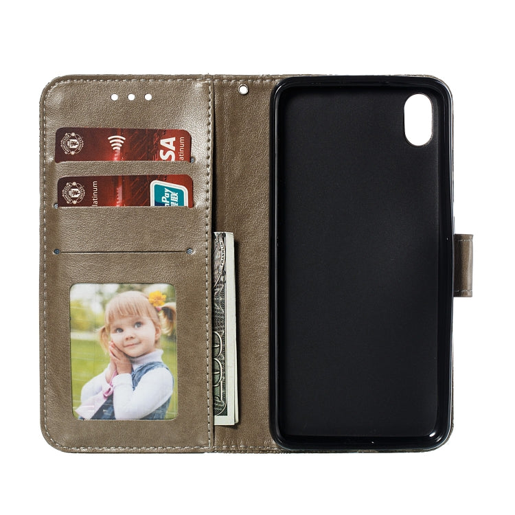 Lace Flower Horizontal Flip Leather Case with Holder & Card Slots & Wallet for Xiaomi Redmi 7A