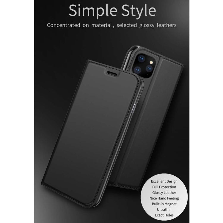 For iPhone 11 Pro DZGOGO ISKIN Series Slight Frosted PU+ TPU Case