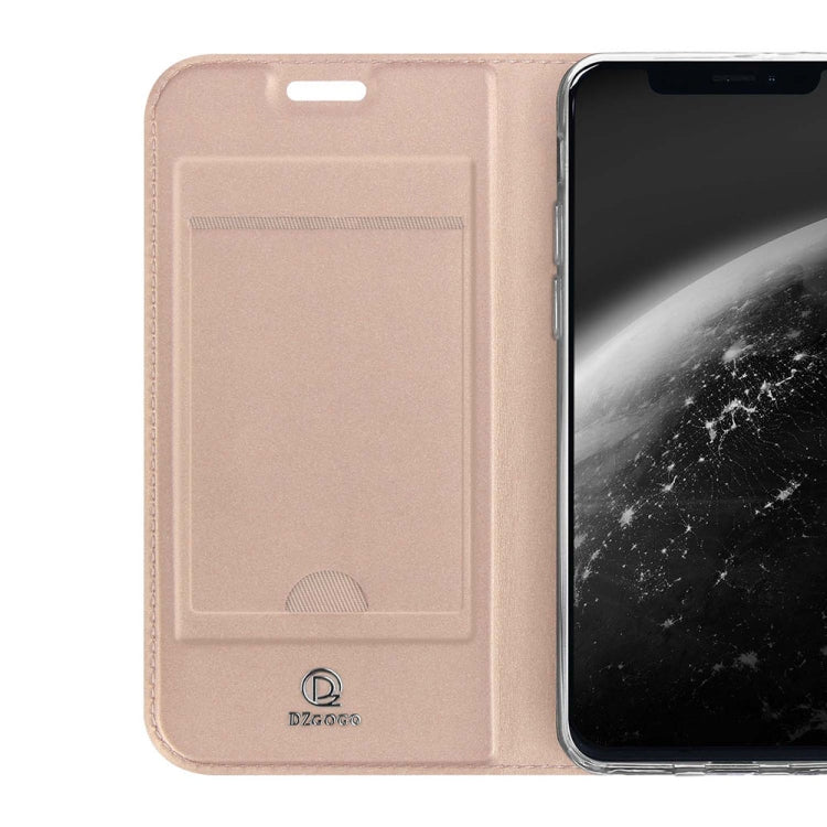 For iPhone 11 Pro DZGOGO ISKIN Series Slight Frosted PU+ TPU Case
