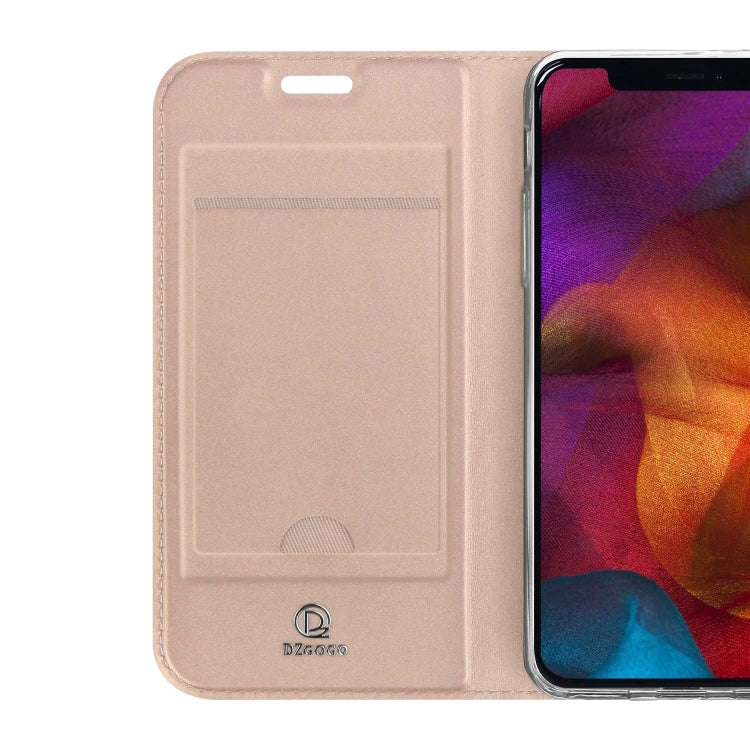 For iPhone 11 DZGOGO ISKIN Series Slight Frosted PU+ TPU Case