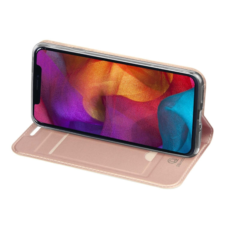 For iPhone 11 DZGOGO ISKIN Series Slight Frosted PU+ TPU Case