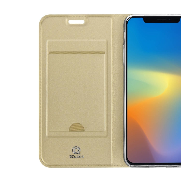 For iPhone 11 Pro Max DZGOGO ISKIN Series Slight Frosted PU+ TPU Case
