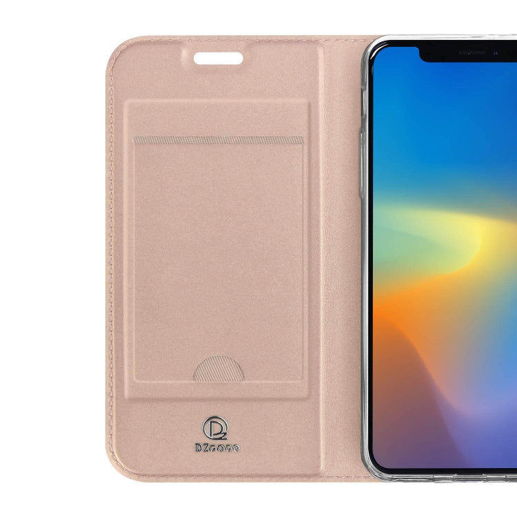 For iPhone 11 Pro Max DZGOGO ISKIN Series Slight Frosted PU+ TPU Case