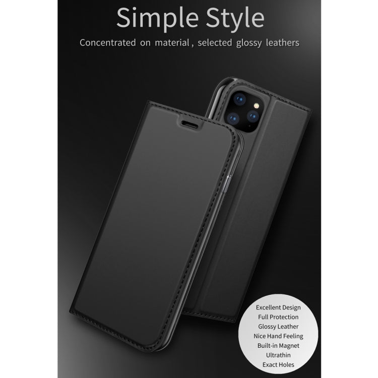 For iPhone 11 Pro Max DZGOGO ISKIN Series Slight Frosted PU+ TPU Case