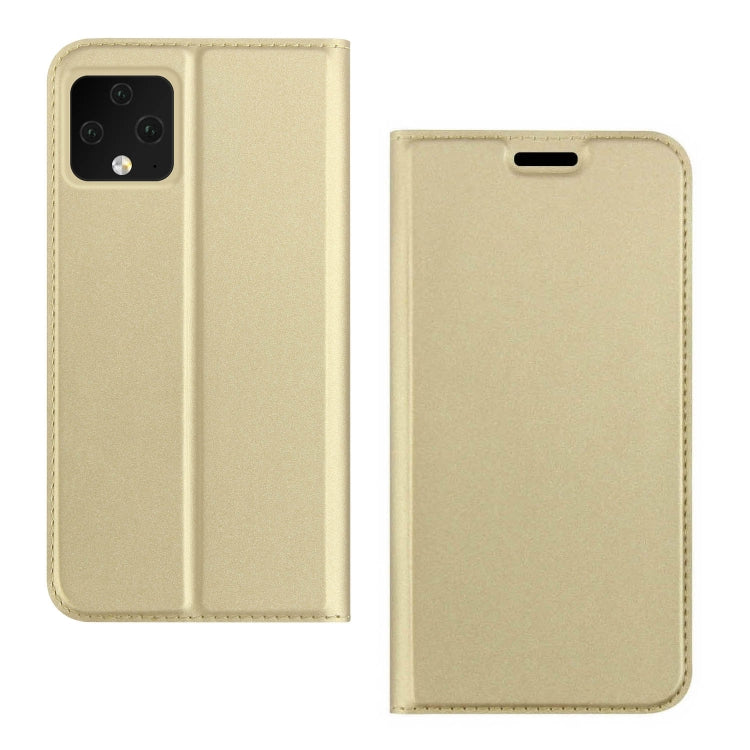 DZGOGO ISKIN Series Slight Frosted PU+ TPU Case For Google Pixel 4