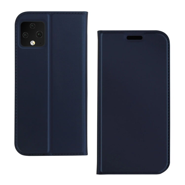 DZGOGO ISKIN Series Slight Frosted PU+ TPU Case For Google Pixel 4