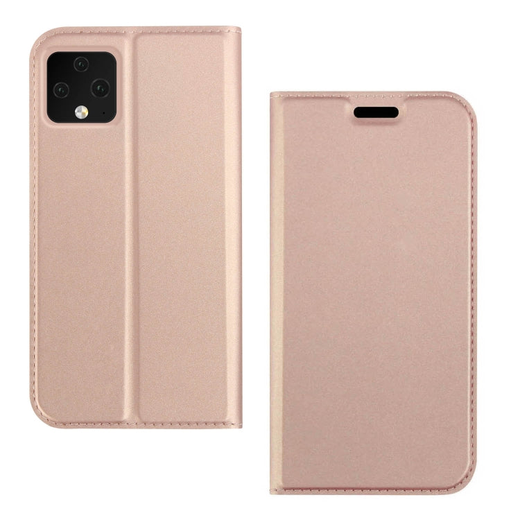 DZGOGO ISKIN Series Slight Frosted PU+ TPU Case For Google Pixel 4
