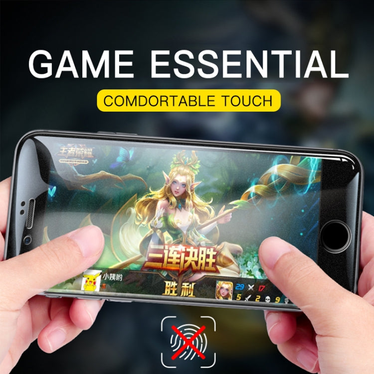 25 PCS AG Matte Frosted Full Cover Tempered Glass For OnePlus 7