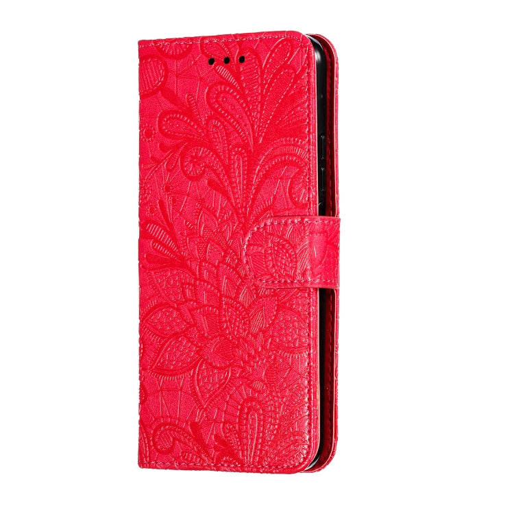 Lace Flower Horizontal Flip Leather Case with Holder & Card Slots & Wallet for Huawei Honor 20 Pro