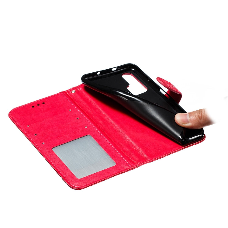 Lace Flower Horizontal Flip Leather Case with Holder & Card Slots & Wallet for Huawei Honor 20 Pro