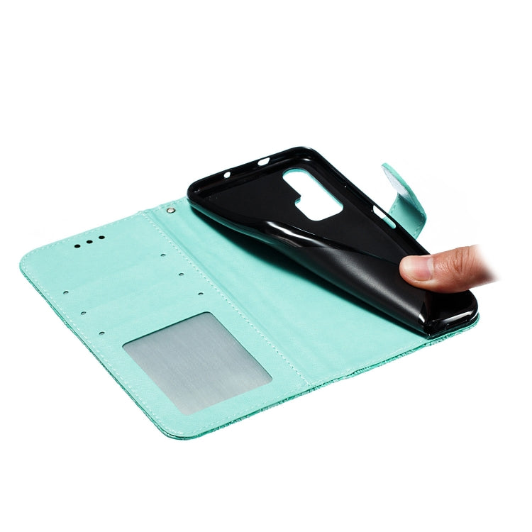 Lace Flower Horizontal Flip Leather Case with Holder & Card Slots & Wallet for Huawei Honor 20 Pro