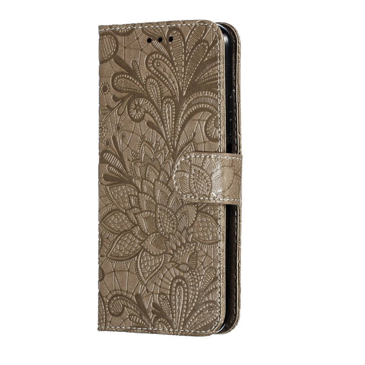 Lace Flower Horizontal Flip Leather Case with Holder & Card Slots & Wallet for Huawei Honor 20 Pro
