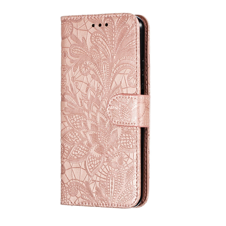 Lace Flower Horizontal Flip Leather Case with Holder & Card Slots & Wallet for Huawei Honor 20 Pro