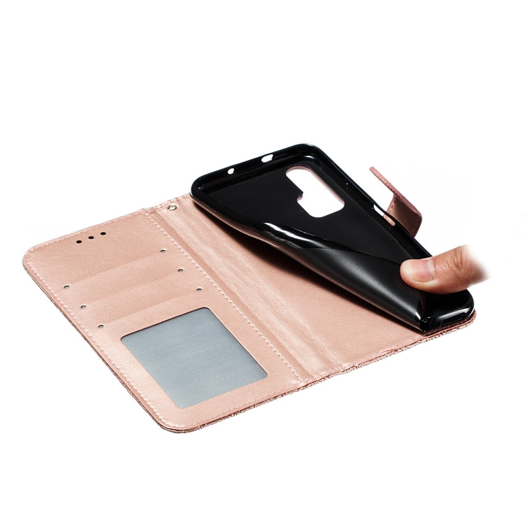 Lace Flower Horizontal Flip Leather Case with Holder & Card Slots & Wallet for Huawei Honor 20 Pro