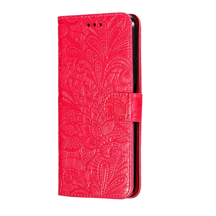 Lace Flower Horizontal Flip Leather Case with Holder & Card Slots & Wallet for Huawei Honor 9X Pro