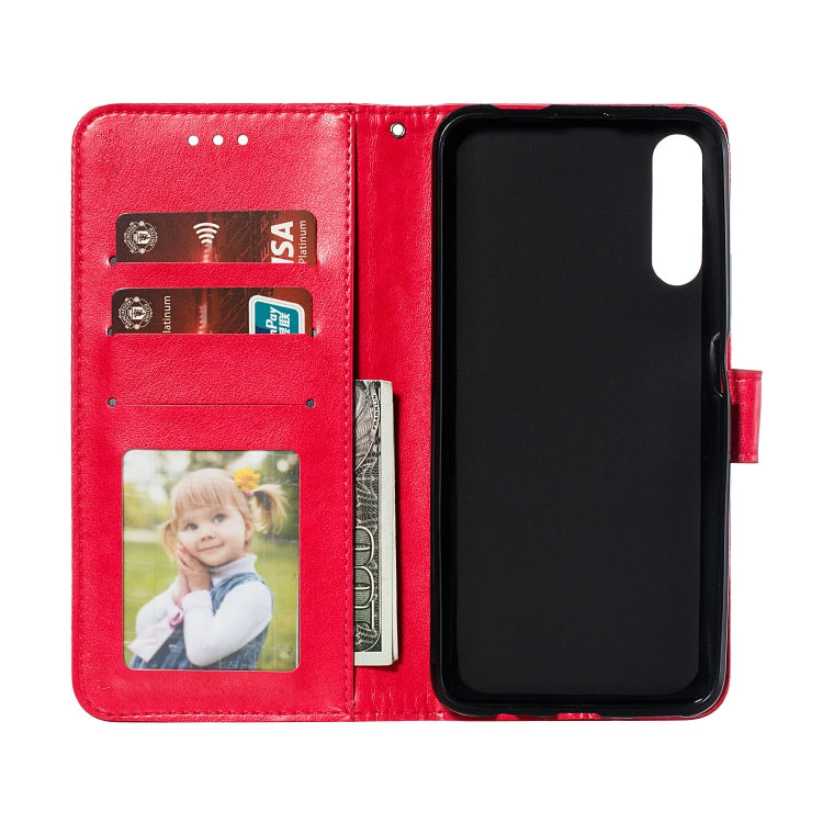 Lace Flower Horizontal Flip Leather Case with Holder & Card Slots & Wallet for Huawei Honor 9X Pro