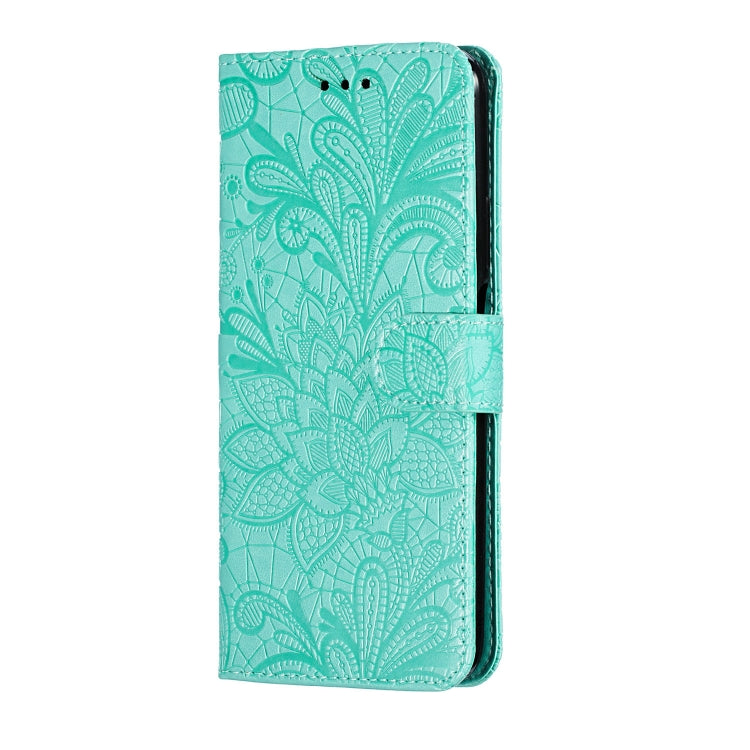 Lace Flower Horizontal Flip Leather Case with Holder & Card Slots & Wallet for Huawei Honor 9X Pro