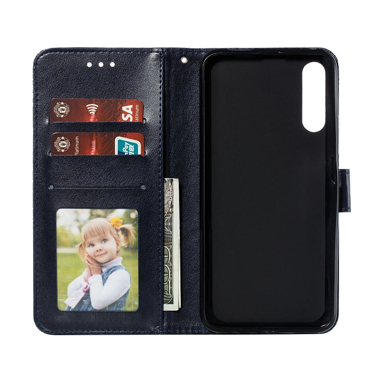 Lace Flower Horizontal Flip Leather Case with Holder & Card Slots & Wallet for Huawei Honor 9X Pro