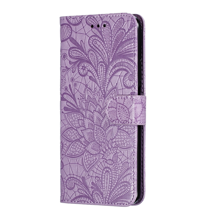 Lace Flower Horizontal Flip Leather Case with Holder & Card Slots & Wallet for Huawei Honor 9X Pro