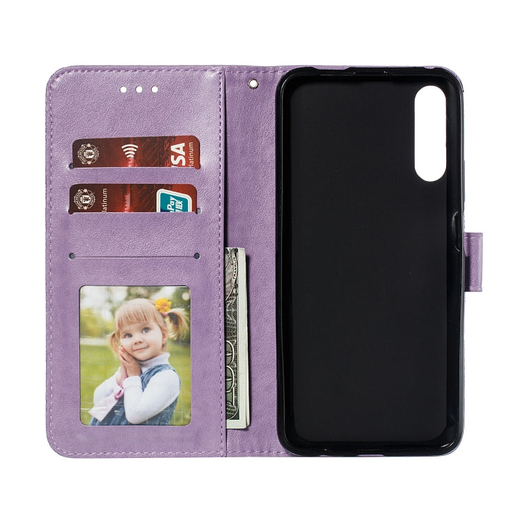 Lace Flower Horizontal Flip Leather Case with Holder & Card Slots & Wallet for Huawei Honor 9X Pro