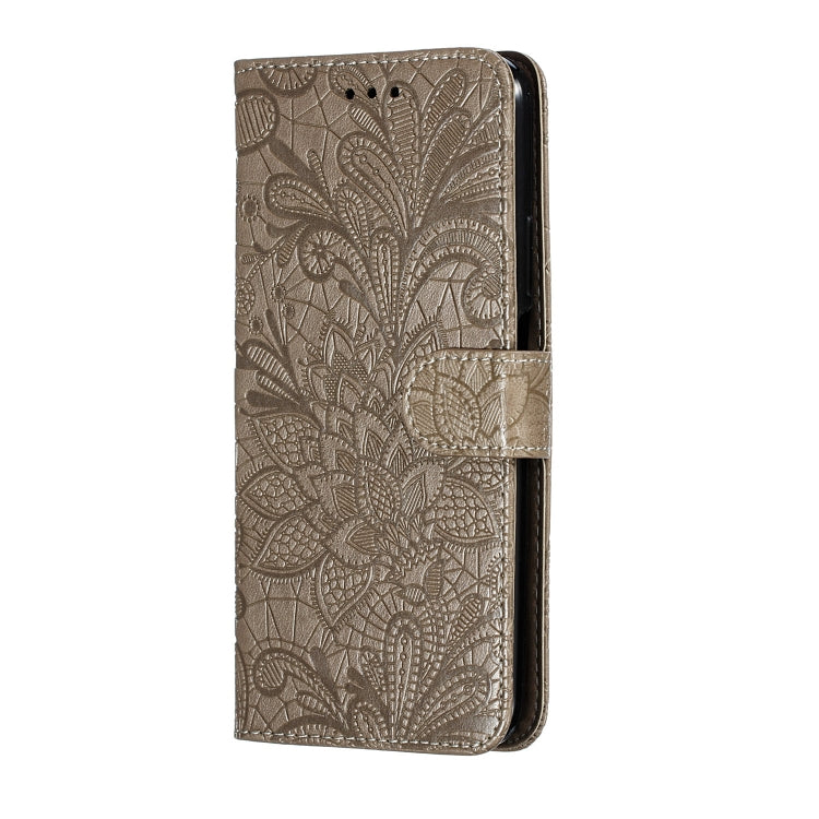 Lace Flower Horizontal Flip Leather Case with Holder & Card Slots & Wallet for Huawei Honor 9X Pro