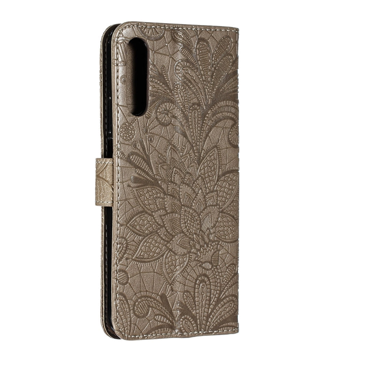 Lace Flower Horizontal Flip Leather Case with Holder & Card Slots & Wallet for Huawei Honor 9X Pro