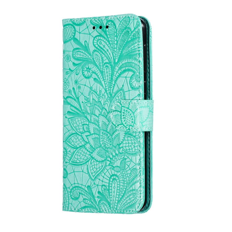 Lace Flower Horizontal Flip Leather Case with Holder & Card Slots & Wallet for Huawei Nova 5i