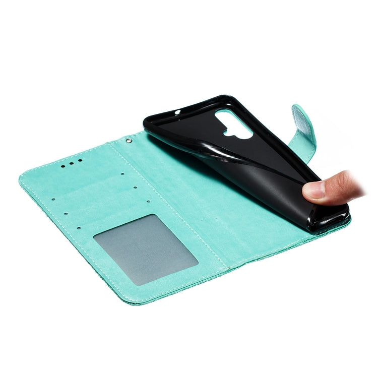 Lace Flower Horizontal Flip Leather Case with Holder & Card Slots & Wallet for Huawei Nova 5i