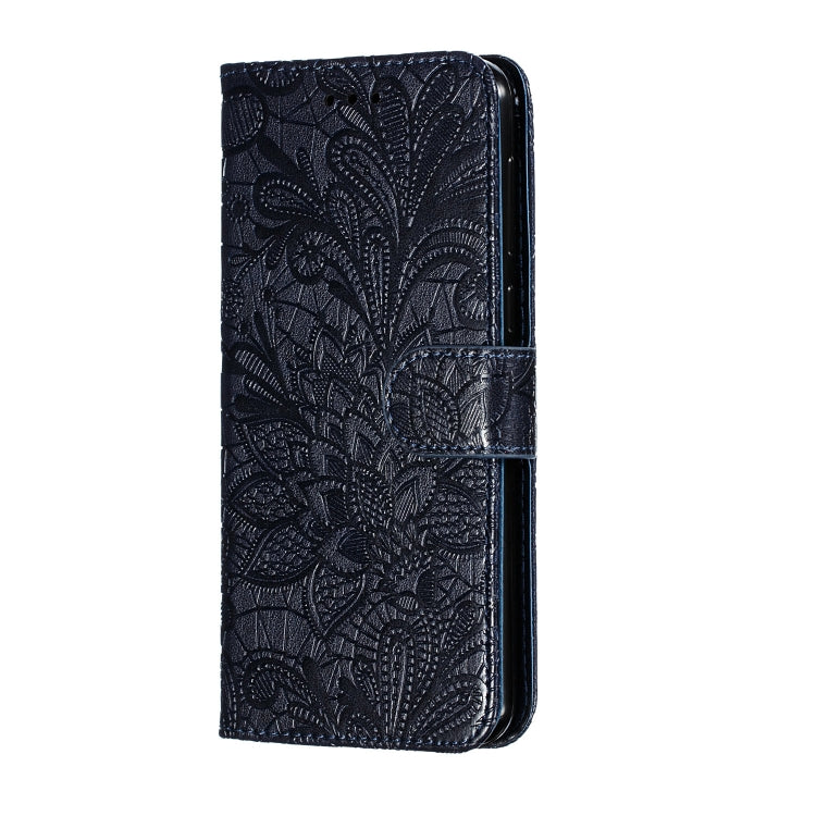 Lace Flower Horizontal Flip Leather Case with Holder & Card Slots & Wallet for Huawei Nova 5i