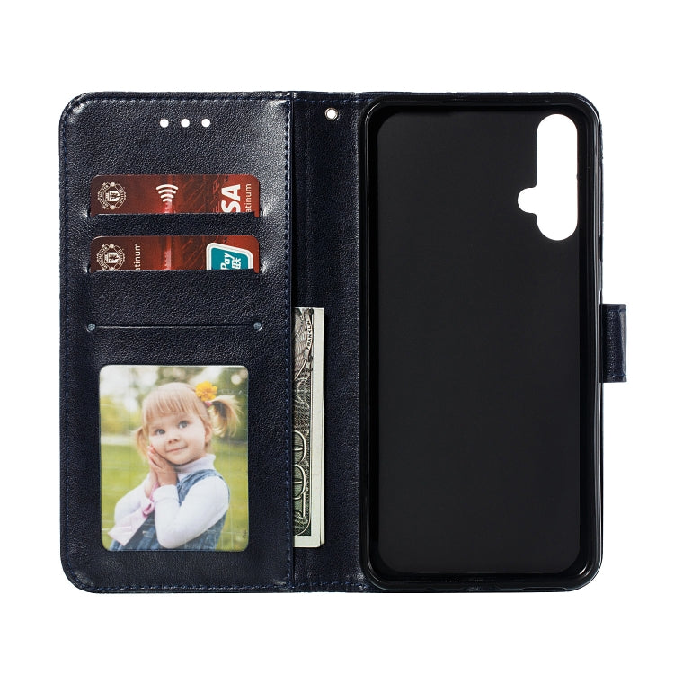 Lace Flower Horizontal Flip Leather Case with Holder & Card Slots & Wallet for Huawei Nova 5i