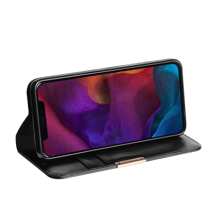 For iPhone 11 DZGOGO ROYALE Series Magnetic Horizontal Flip Genuine Leather Case with Card Slots & Holder