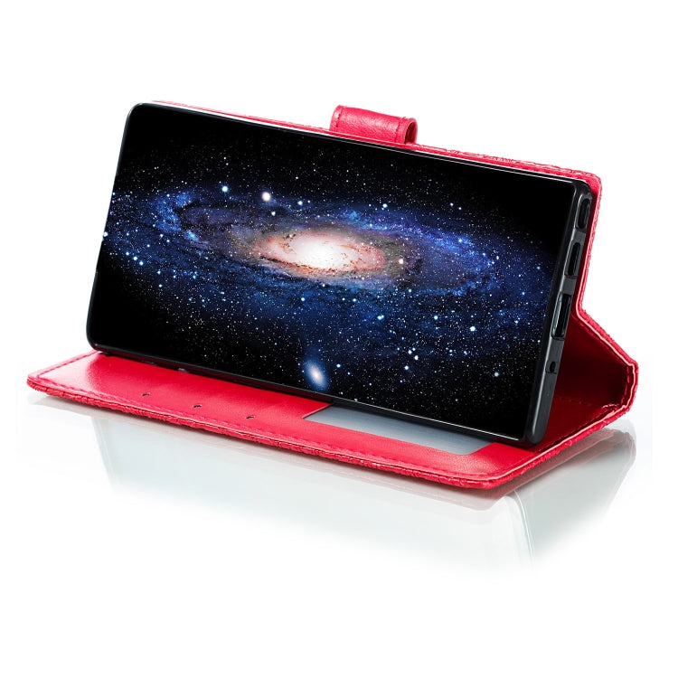 Lace Flower Horizontal Flip Leather Case with Holder & Card Slots & Wallet for Galaxy Note 10