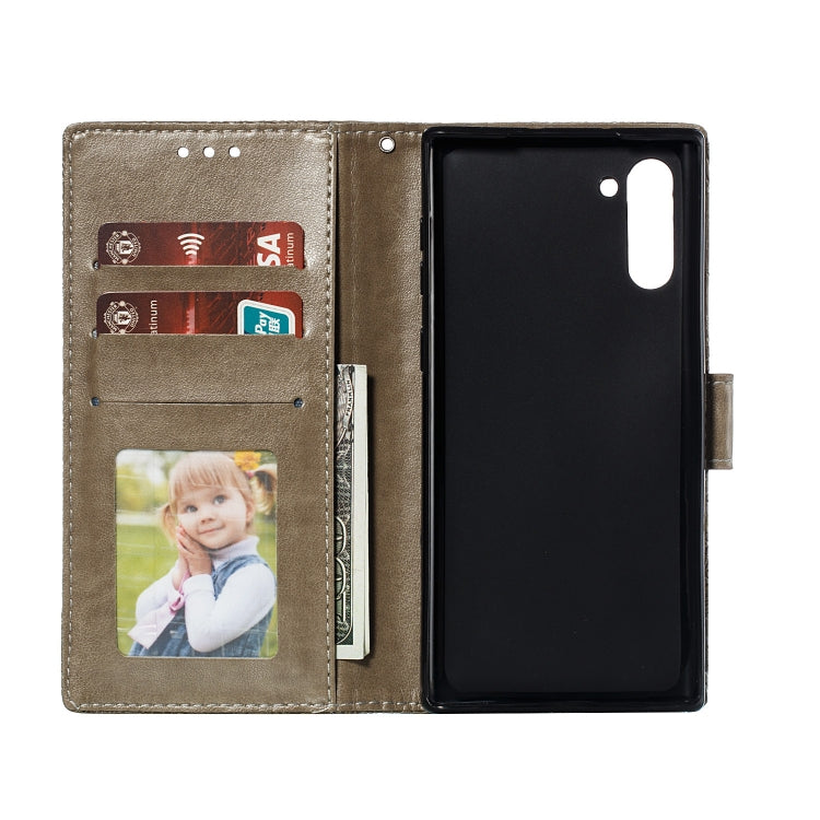 Lace Flower Horizontal Flip Leather Case with Holder & Card Slots & Wallet for Galaxy Note 10