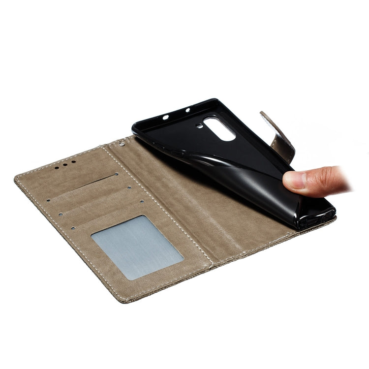 Lace Flower Horizontal Flip Leather Case with Holder & Card Slots & Wallet for Galaxy Note 10