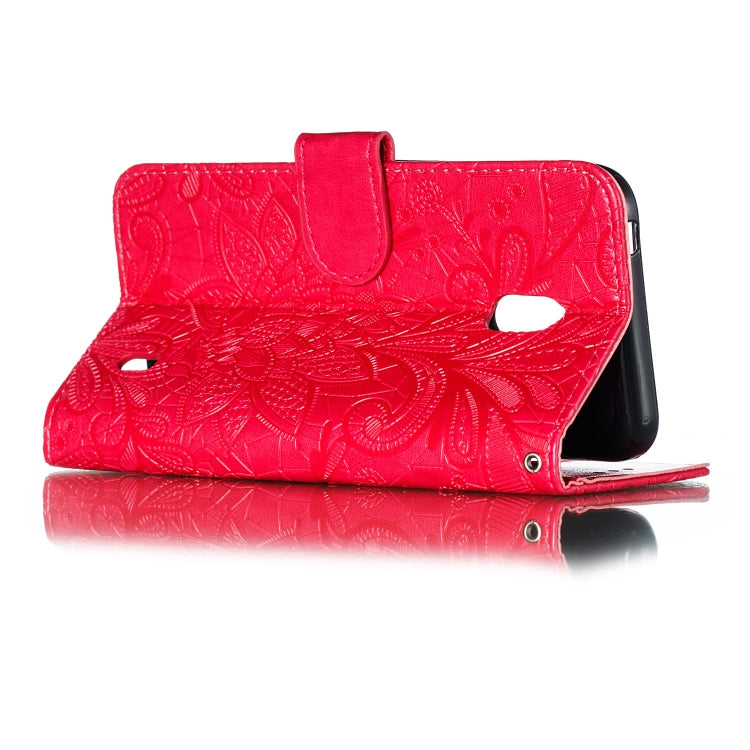 Lace Flower Horizontal Flip Leather Case with Holder & Card Slots & Wallet for Nokia 2.2