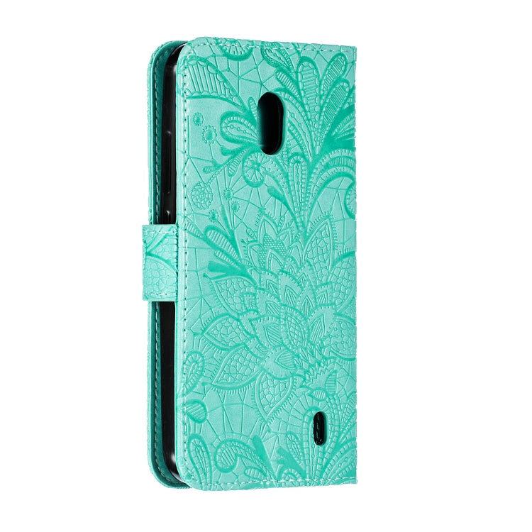 Lace Flower Horizontal Flip Leather Case with Holder & Card Slots & Wallet for Nokia 2.2