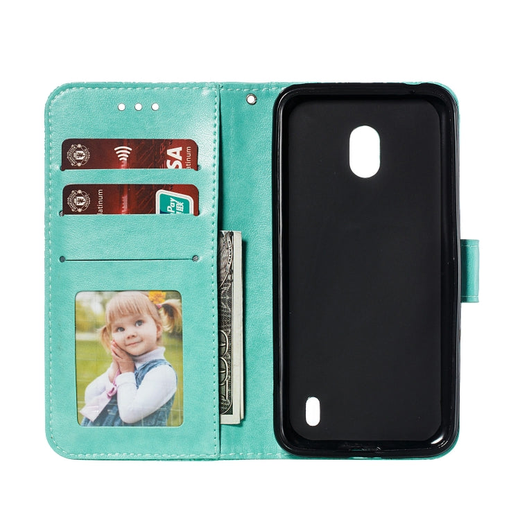 Lace Flower Horizontal Flip Leather Case with Holder & Card Slots & Wallet for Nokia 2.2