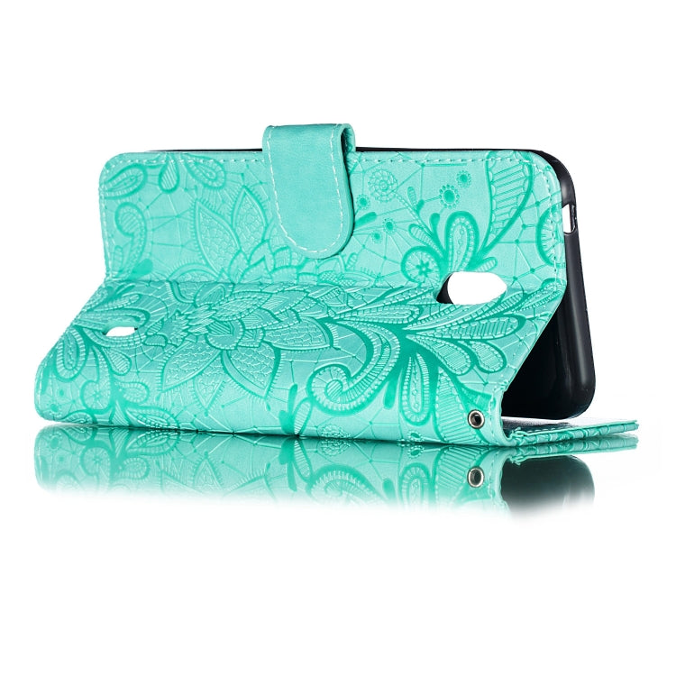 Lace Flower Horizontal Flip Leather Case with Holder & Card Slots & Wallet for Nokia 2.2