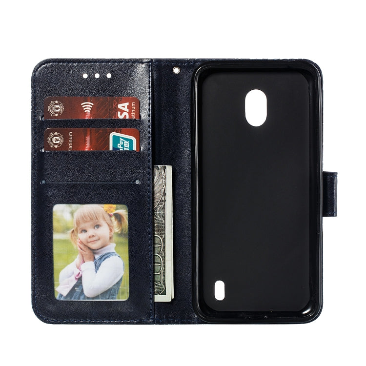 Lace Flower Horizontal Flip Leather Case with Holder & Card Slots & Wallet for Nokia 2.2