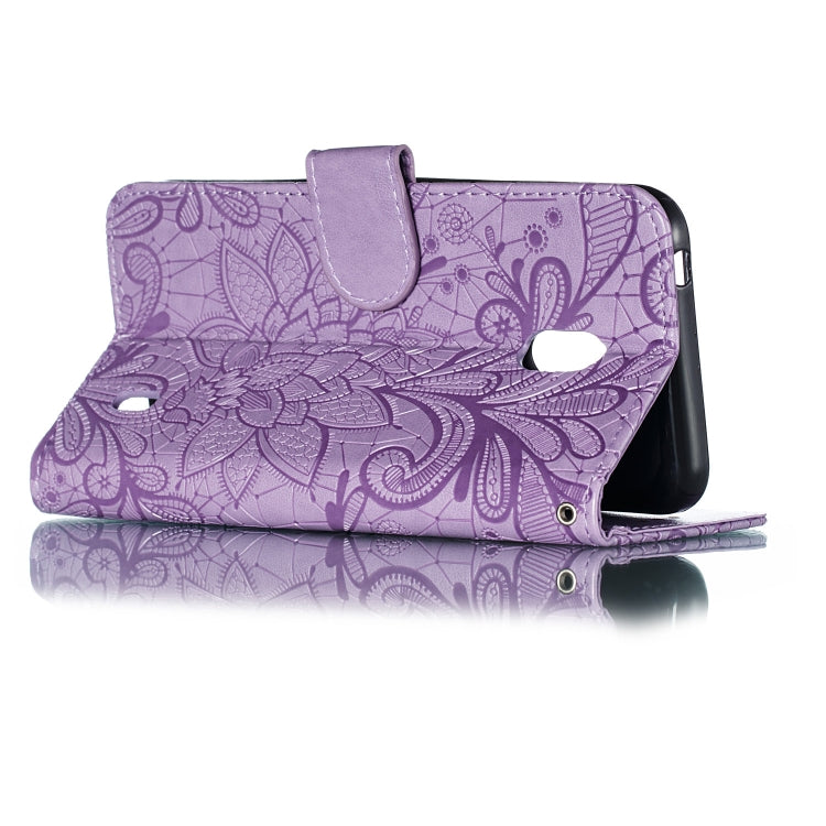 Lace Flower Horizontal Flip Leather Case with Holder & Card Slots & Wallet for Nokia 2.2