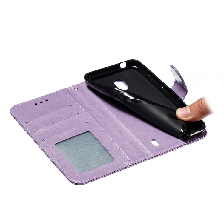 Lace Flower Horizontal Flip Leather Case with Holder & Card Slots & Wallet for Nokia 2.2