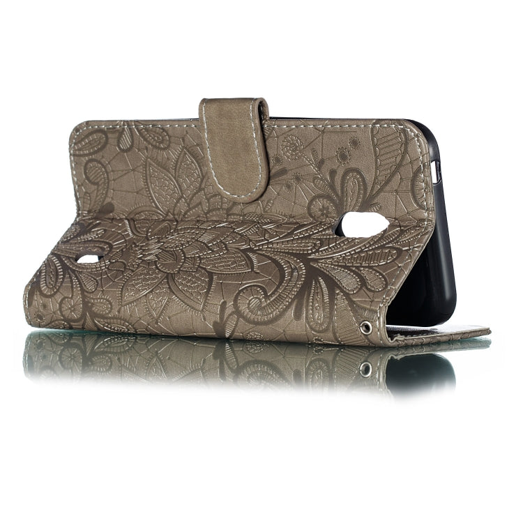 Lace Flower Horizontal Flip Leather Case with Holder & Card Slots & Wallet for Nokia 2.2