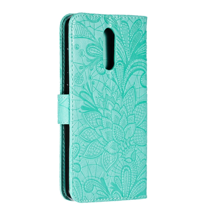 Lace Flower Horizontal Flip Leather Case with Holder & Card Slots & Wallet for Nokia 3.2